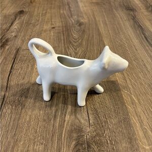 BIA Cordon Bleu Cow Creamer All White Pitcher 4oz